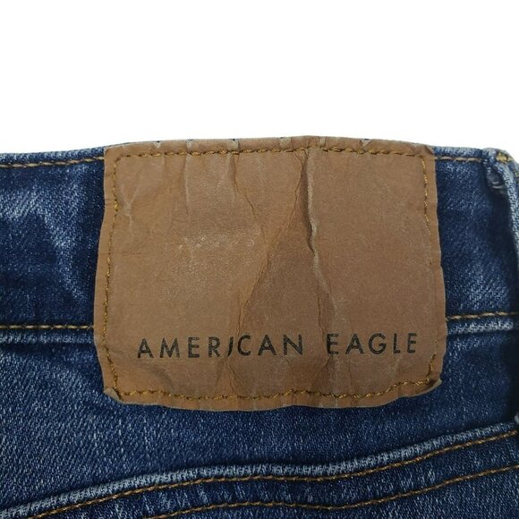 American Eagle Move Free‎ Athletic Fit Jeans Mens 28 x 30 Distressed Medium Wash - Picture 6 of 10